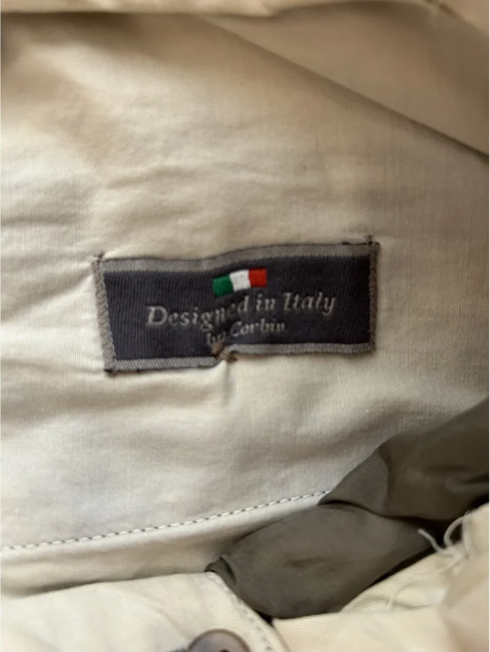 Presario by Corbin Designed in Italy size 32X32  Men's pants - grey - Cuffed
